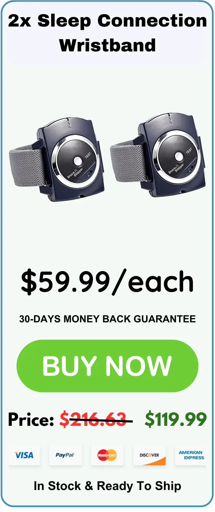 Sleep Connection Wristband offer price 